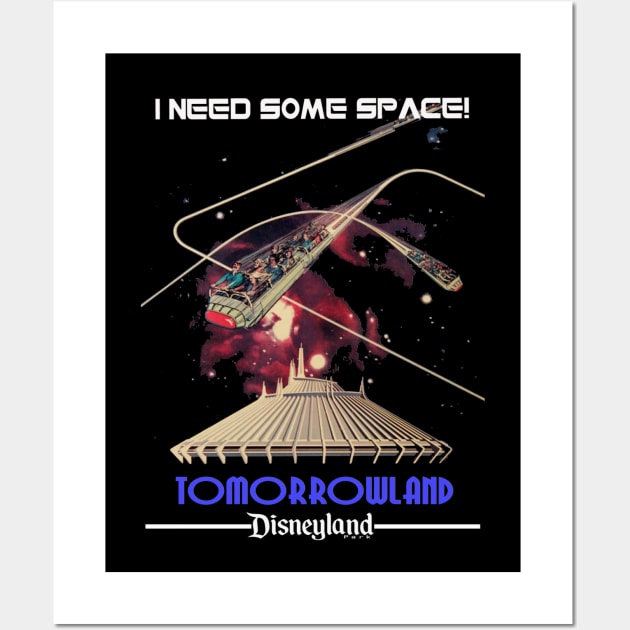 I Need Some Space Wall Art by All Aboard Podcast